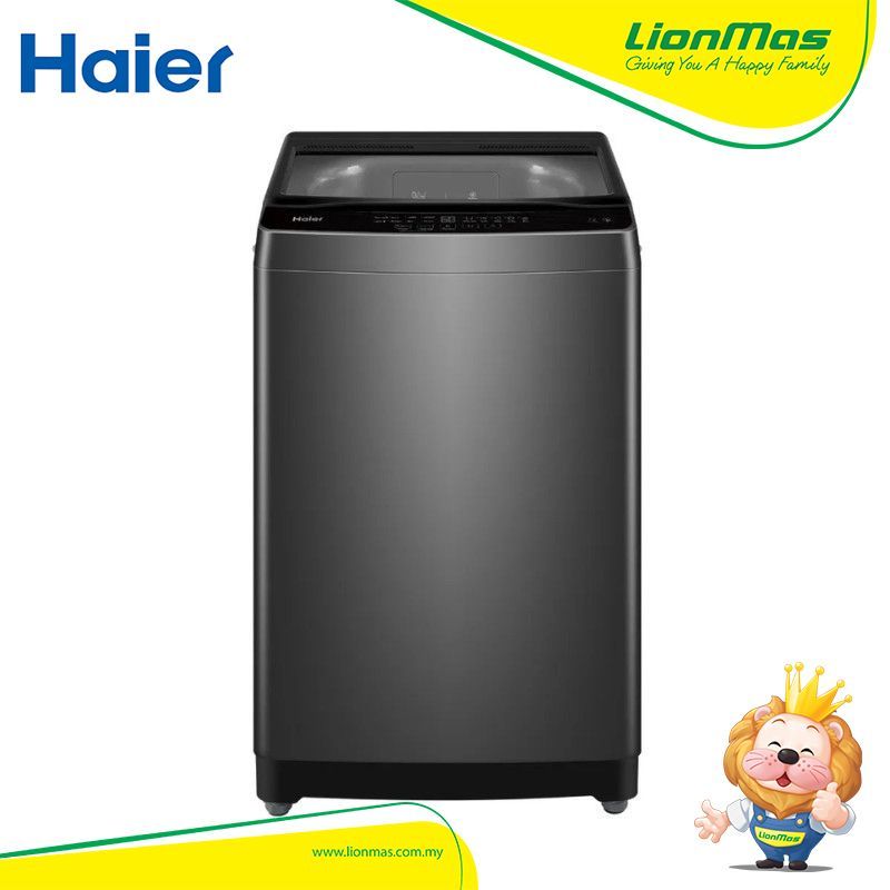 Haier HWM90-316S6 9KG Top Load Washer Fully Auto Washing Machine Pillow Drum Hijab Mode HWM90316S6 Mesin Basuh Automatik