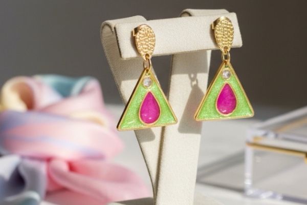 Boucles d’oreilles ‘Point de vue’