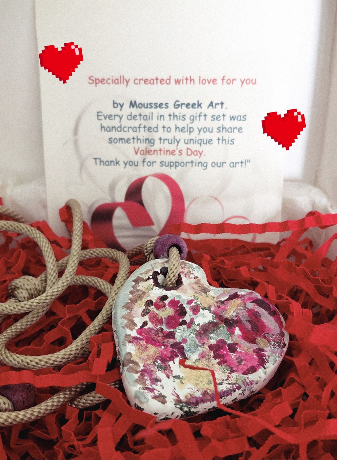 Ανθισμένη Καρδιά -Συλλεκτικό κομμάτι One of a kind (Μοναδική Δημιουργία)