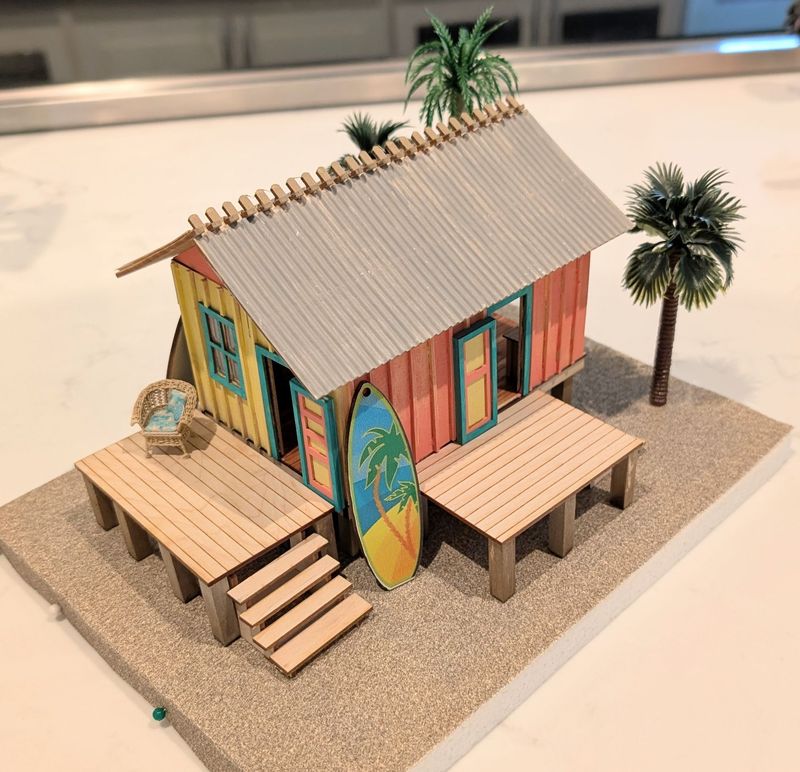 Wednesday Evening Workshop: The Surf Shack 1/4" Scale