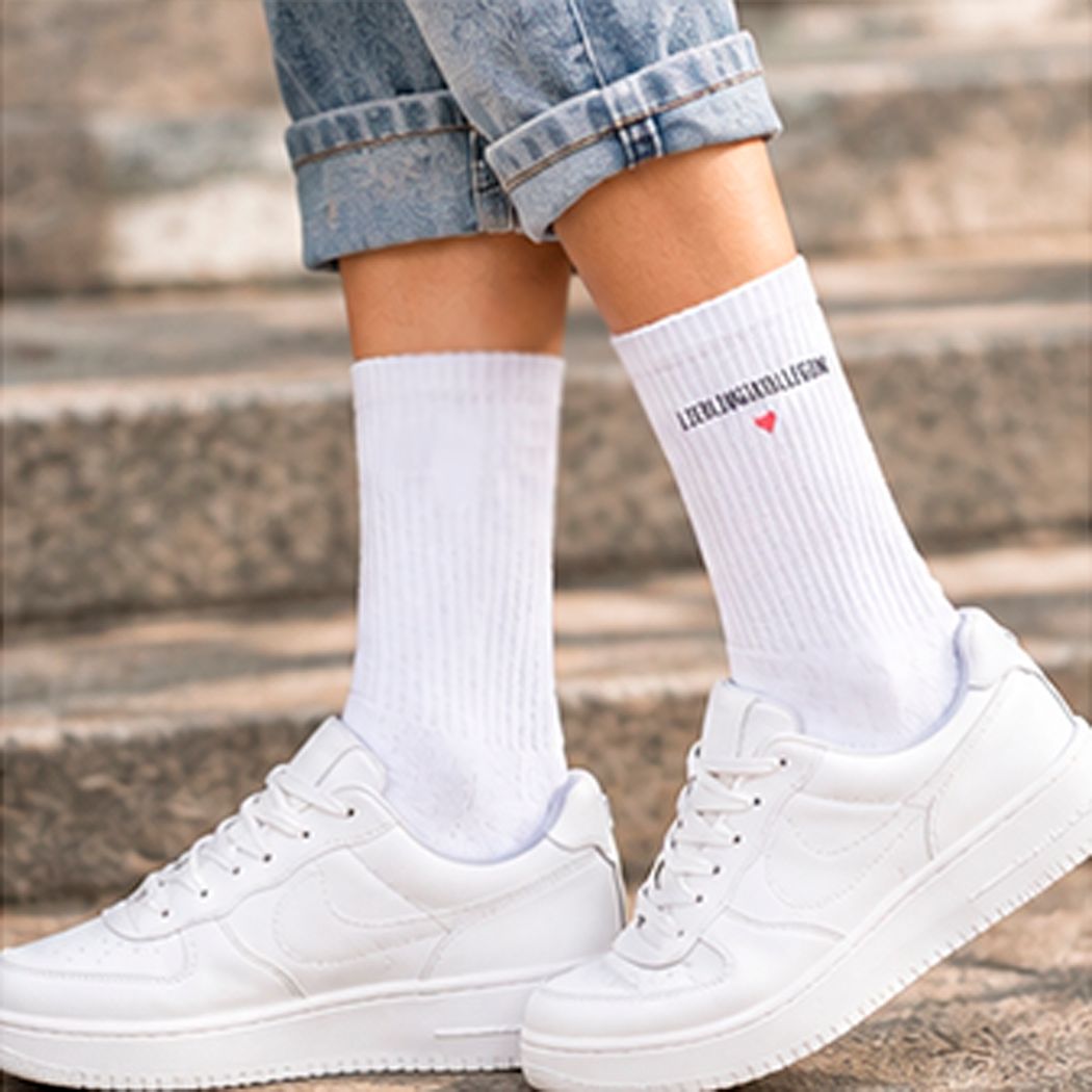 Lieblingskollegin Socken | Geschenk für Kollegin | Personalisierte Socken mit Name