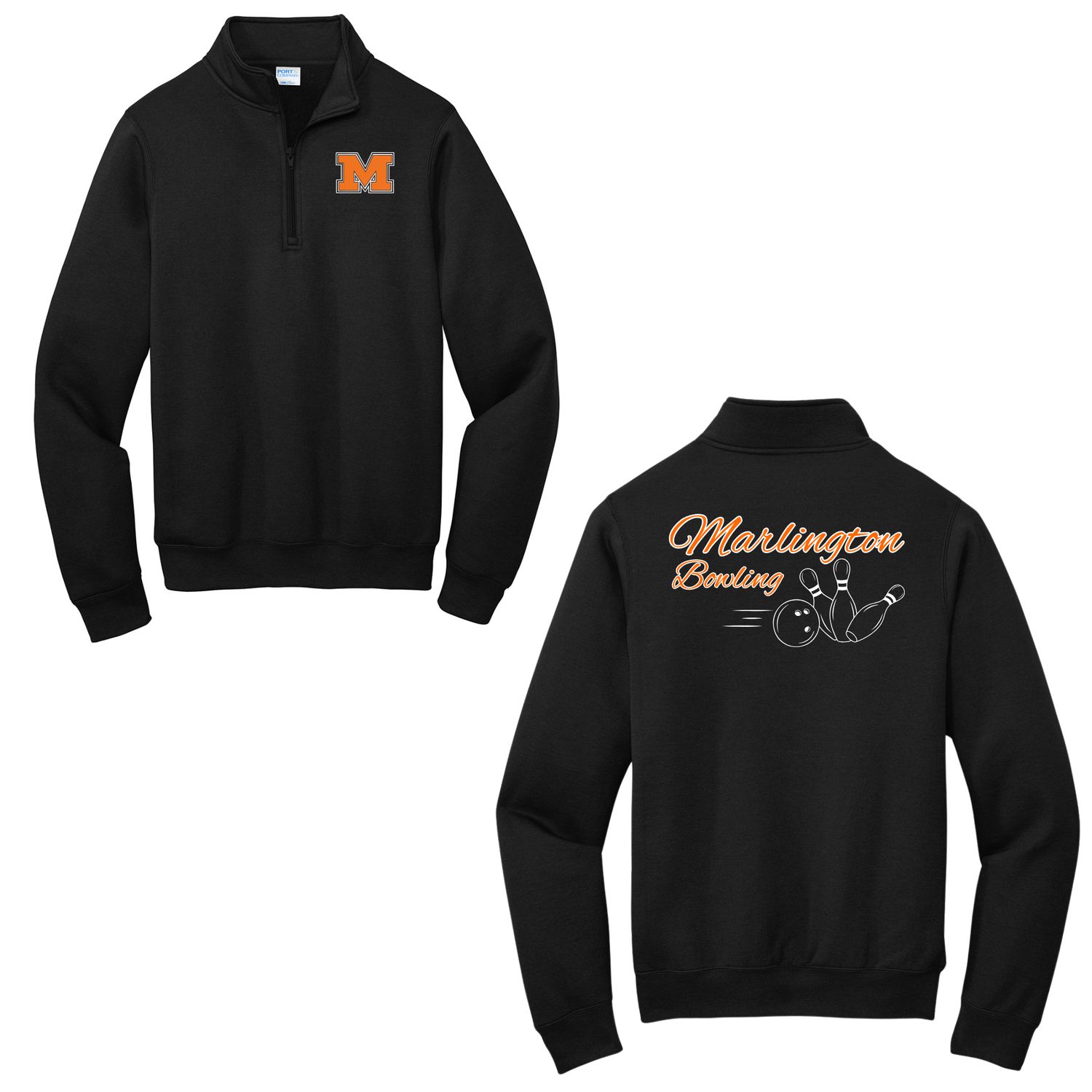 Fleece 1/4th Zip M Bowling