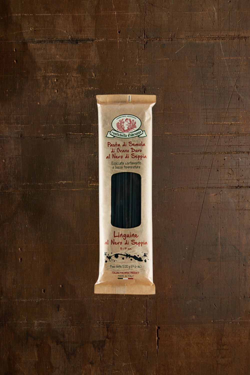 Rustichella Linguine Al Nero di Seppia