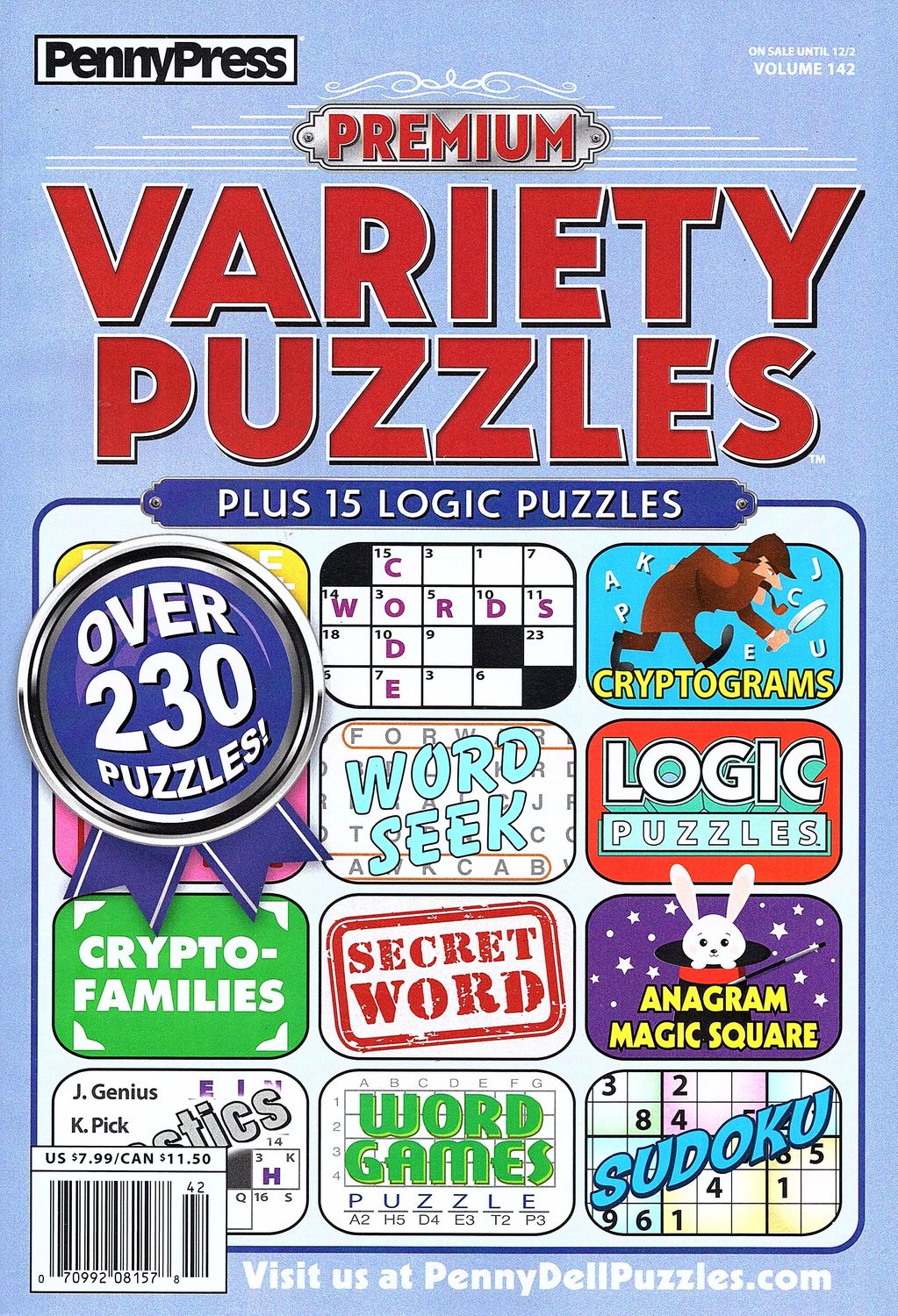 Penny Press Premium Variety Puzzles December 2025 (142)
