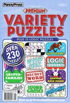 Penny Press Premium Variety Puzzles December 2025 (142)
