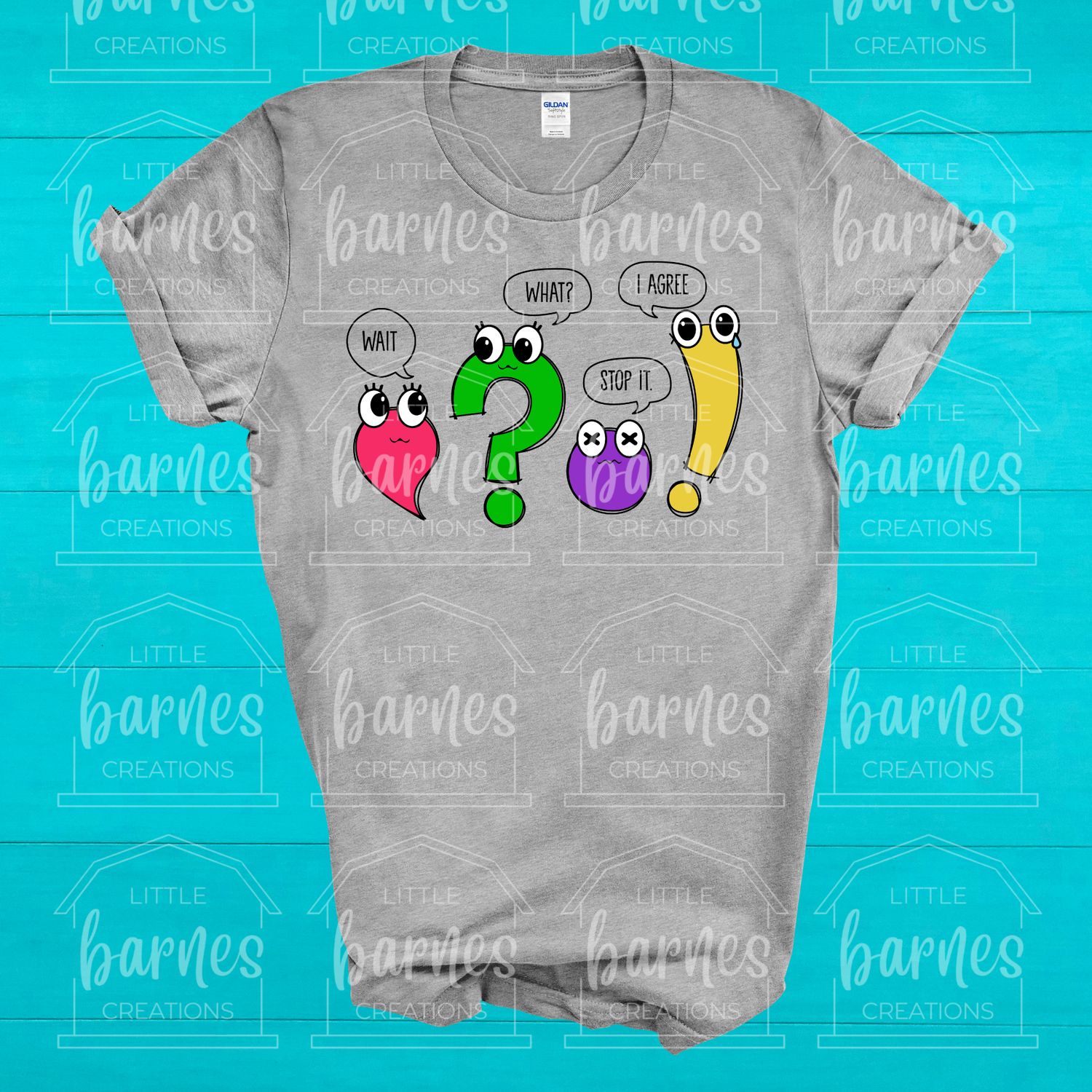Punctuation Marks- Gildan Soft Style