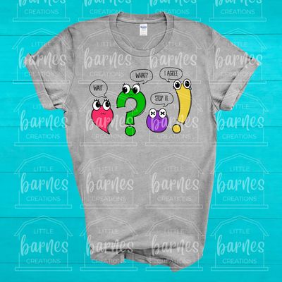 Punctuation Marks- Gildan Soft Style