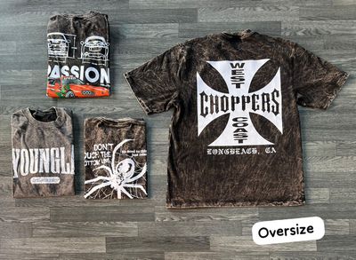 OVERSIZE Nevada - Choppers - Acid Wash | M L