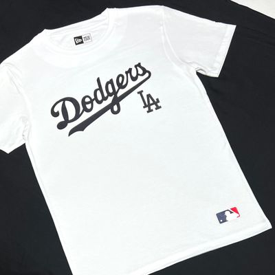T-Shirt Dodgers - blanca - Unitalla S|M Slim Fit