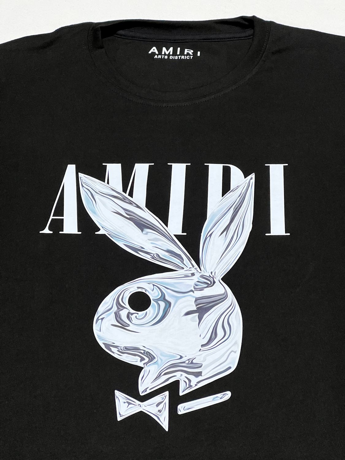 T-Shirt PlayboyAm - negra - Unitalla S|M Slim Fit