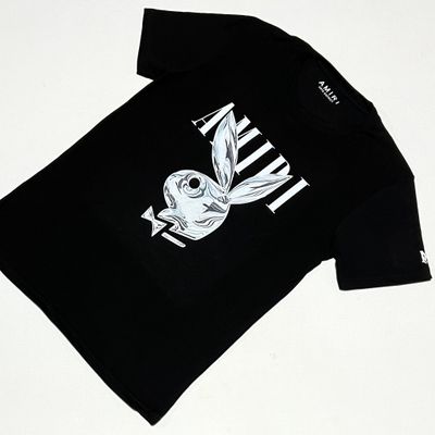 T-Shirt PlayboyAm - negra - Unitalla S|M Slim Fit