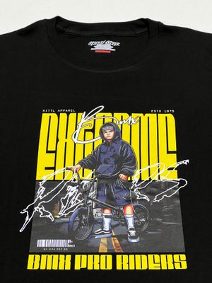 T-Shirt bmx riders - negra - Unitalla S|M Slim Fit