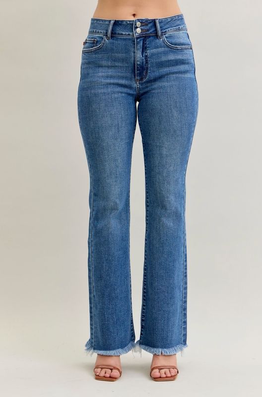 HW - Bootcut Double Button - Size 7