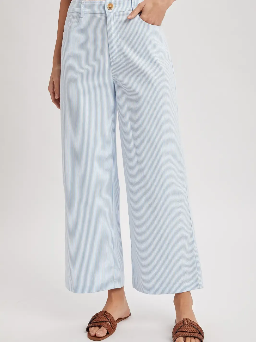 Pant - Striped Wide Leg - Large