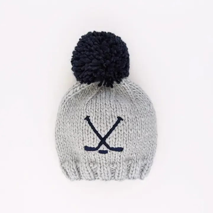 Hat - Hockey Beanie - 6-24 Months