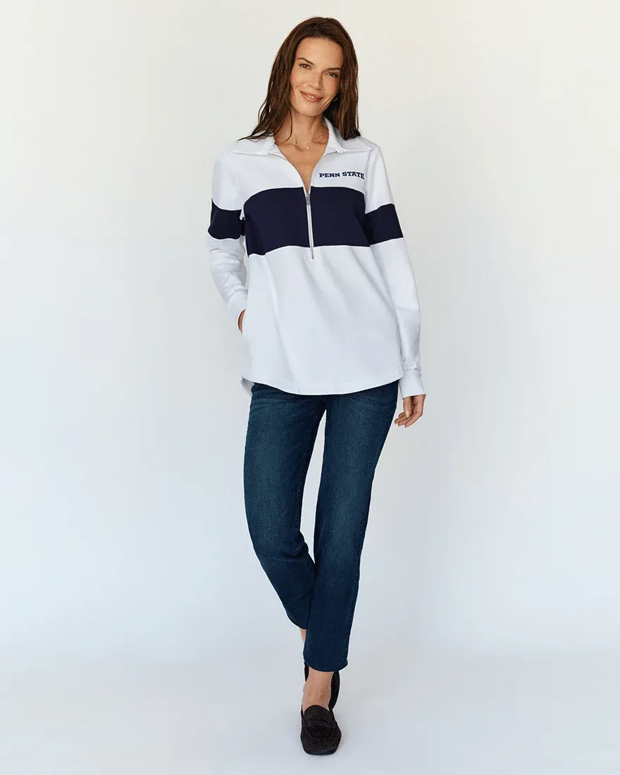Top - Rugby Stripe Pull Over - X-Small