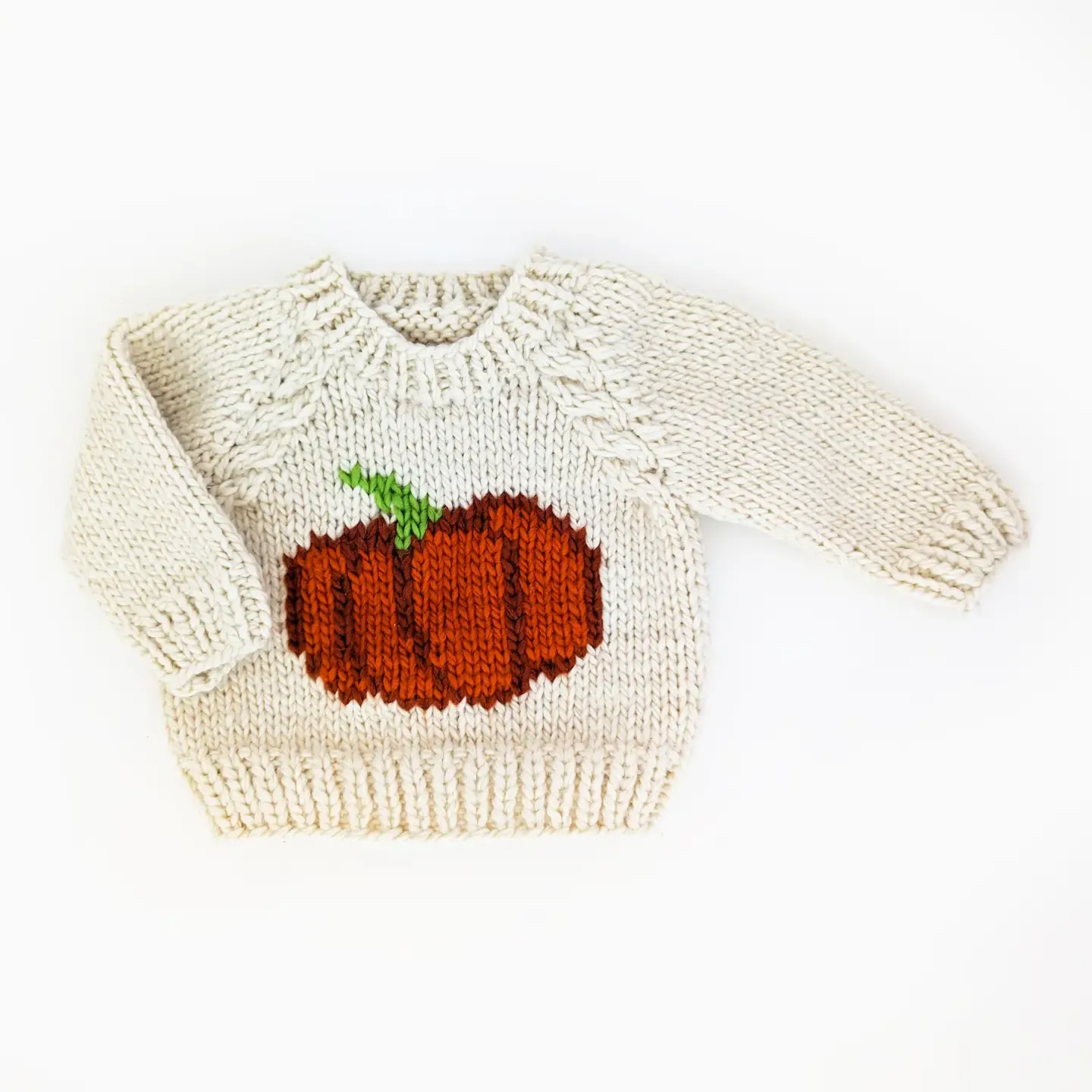 Sweater - Pumpkin Crew Neck - 2-3 Toddler