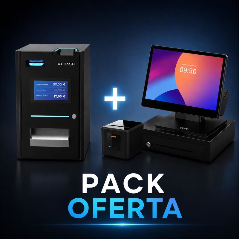 PACK TPV COMPLETO + CAJÓN AT CASH EVO