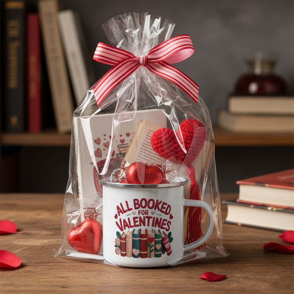 Enamel mug All Booked for Valentines