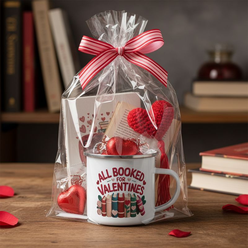 Enamel mug All Booked for Valentines