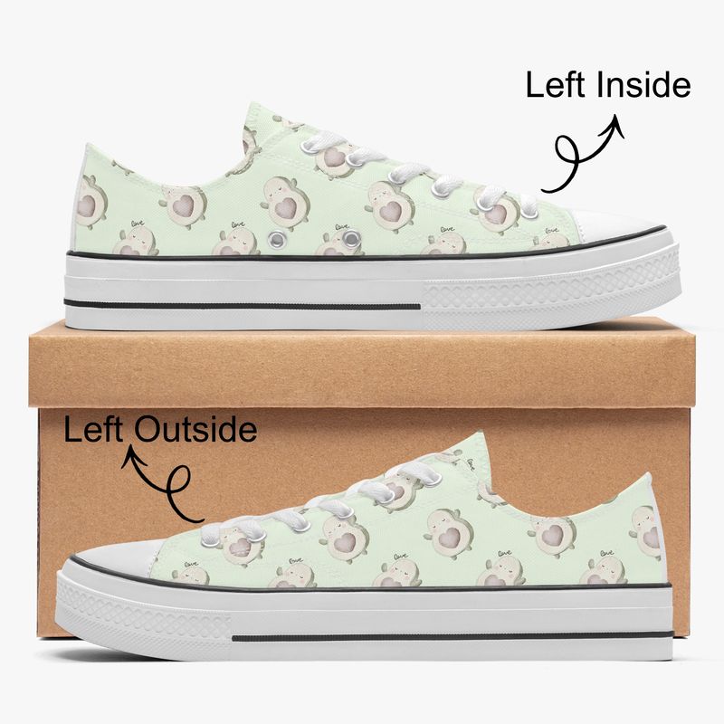 Avocado Love Canvas Sneakers