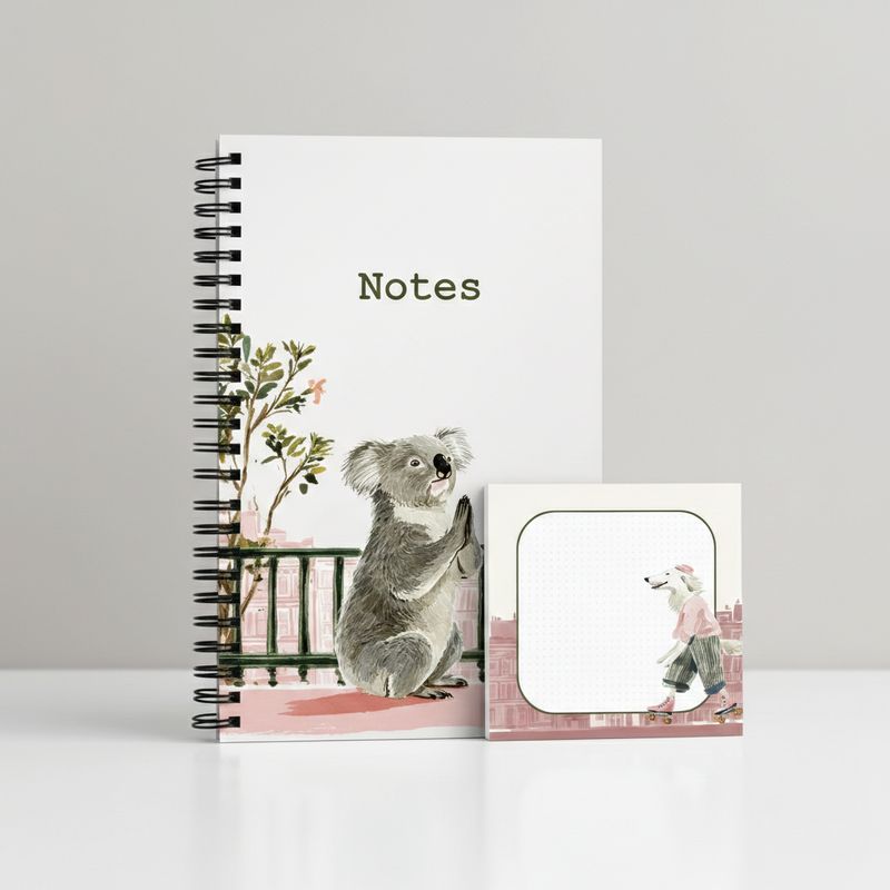 Spiral-Notizblock Koala Notes