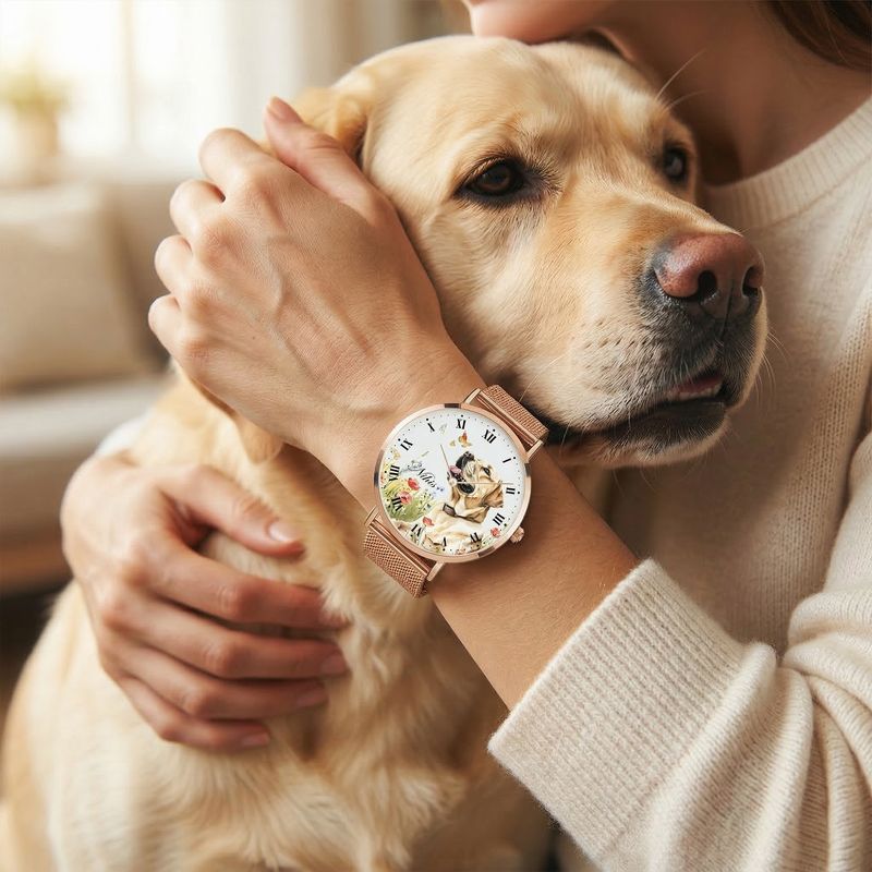 Prachtig Labrador polshorloge