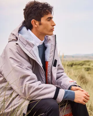 Pončo striukė BEAUMONT ROBE  Opal Grey