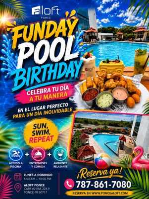 FUNDAY POOL BIRTHDAY
