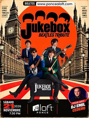 JUKEBOX BEATLES TRIBUTE at ALOFT