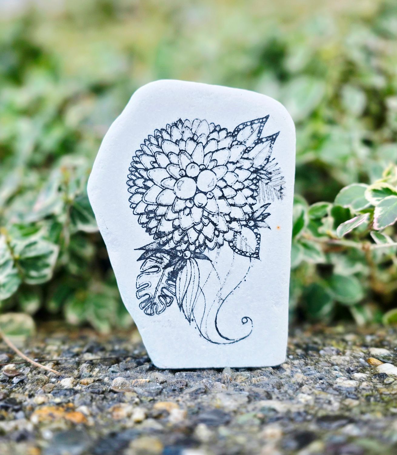 Chrysanthemum Swirl Mandala