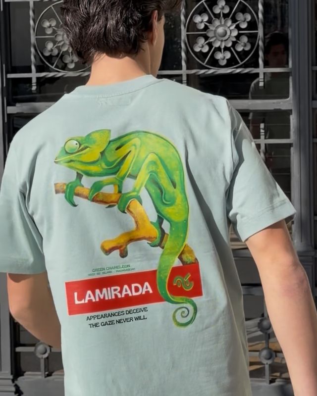Camiseta Green Chameleon