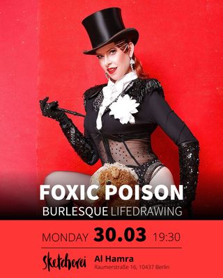 Burlesque lifedrawing - 30.03.26