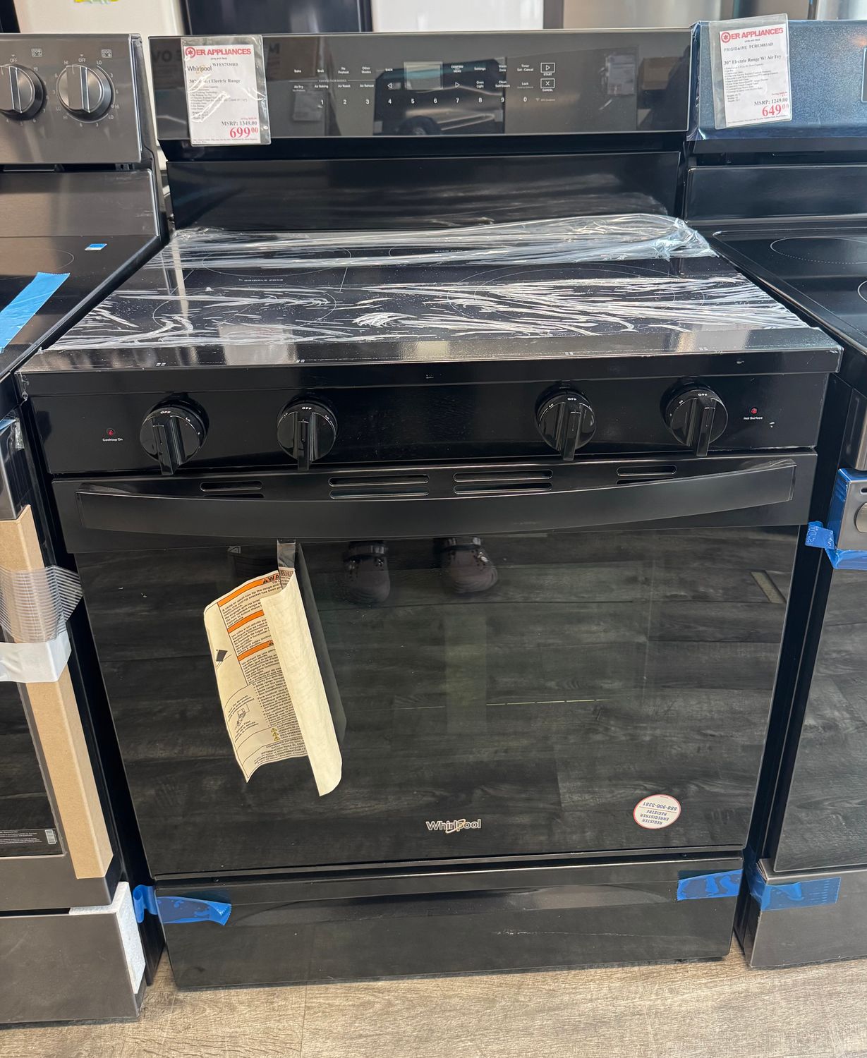 Whirlpool 30" Smart Electric Range