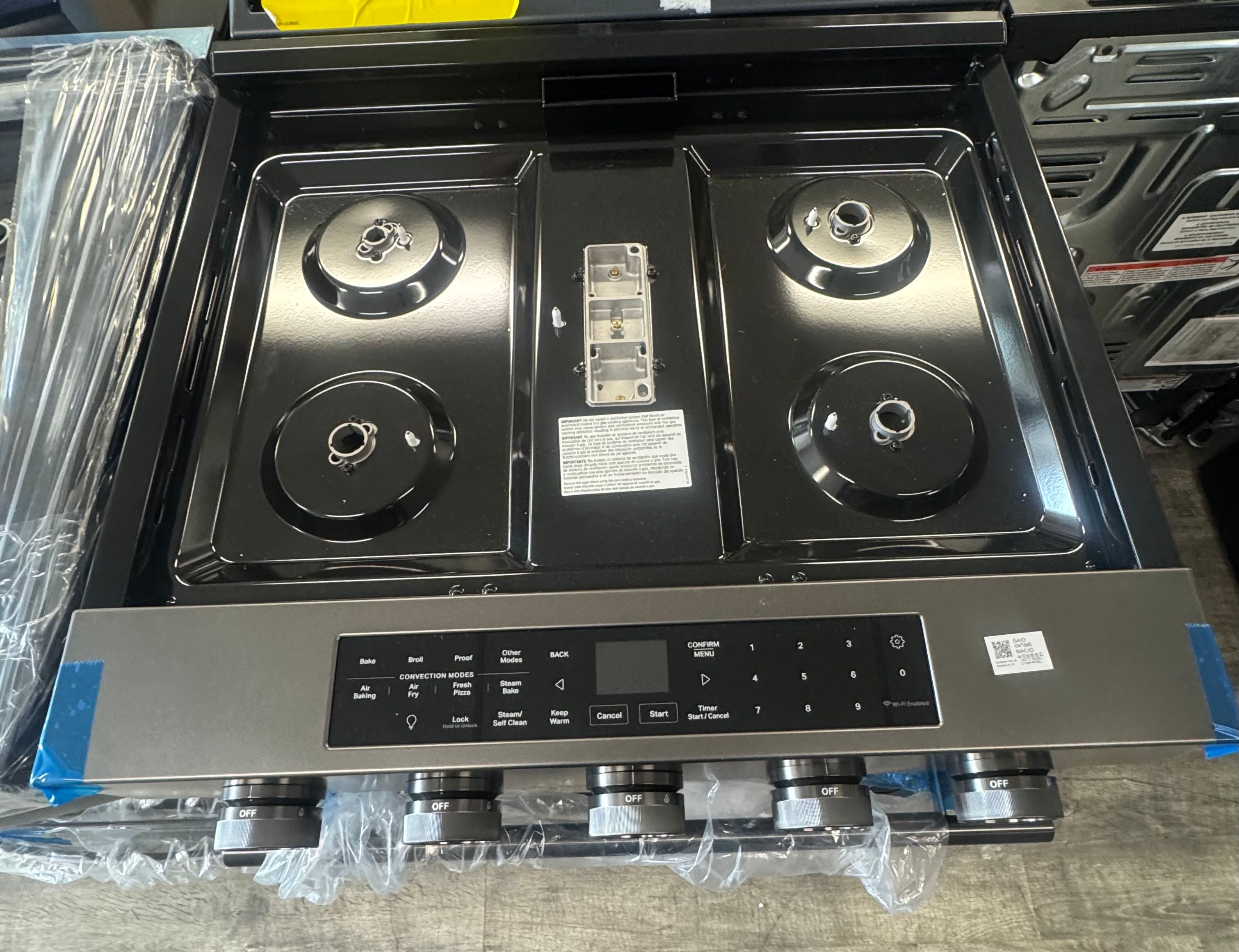 KitchenAid Smart Slide-in Gas Range