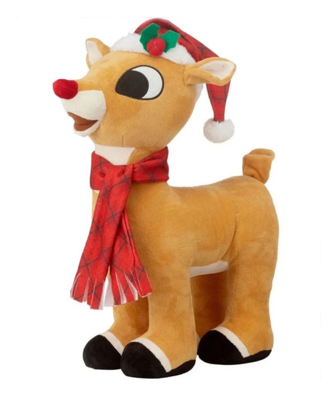 Rudolph The Red-Nosed Reindeer® Holiday Greeter Plush