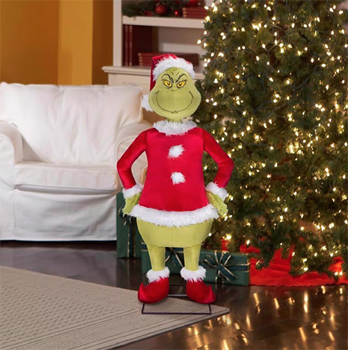 The Grinch Animated Decor - 4 Feet