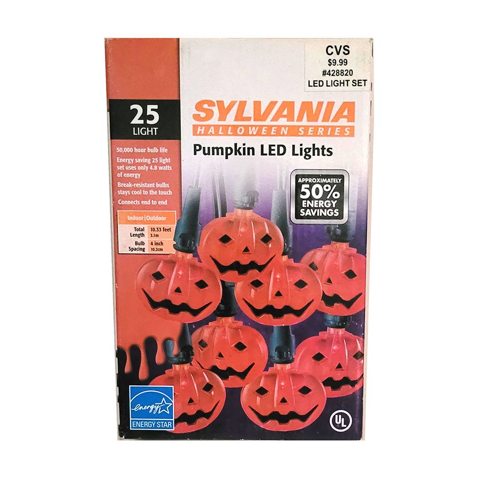 Sylvania Halloween Series: Pumpkin LED Lights