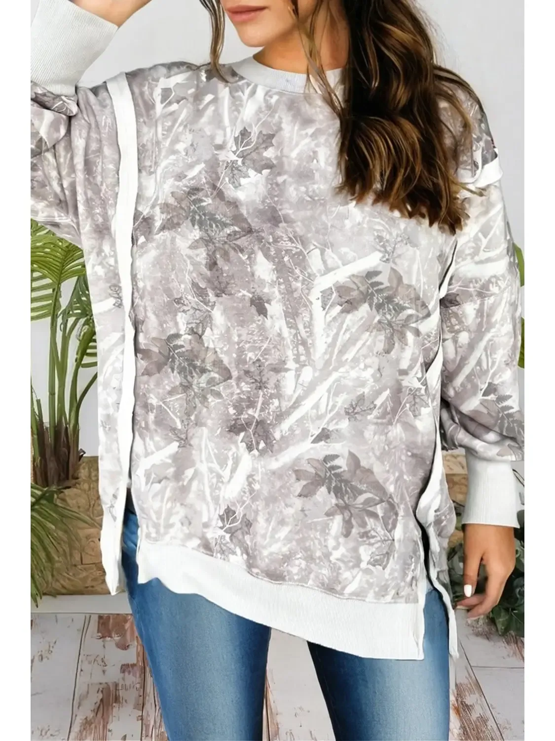 CAMO SWEATSHIRT