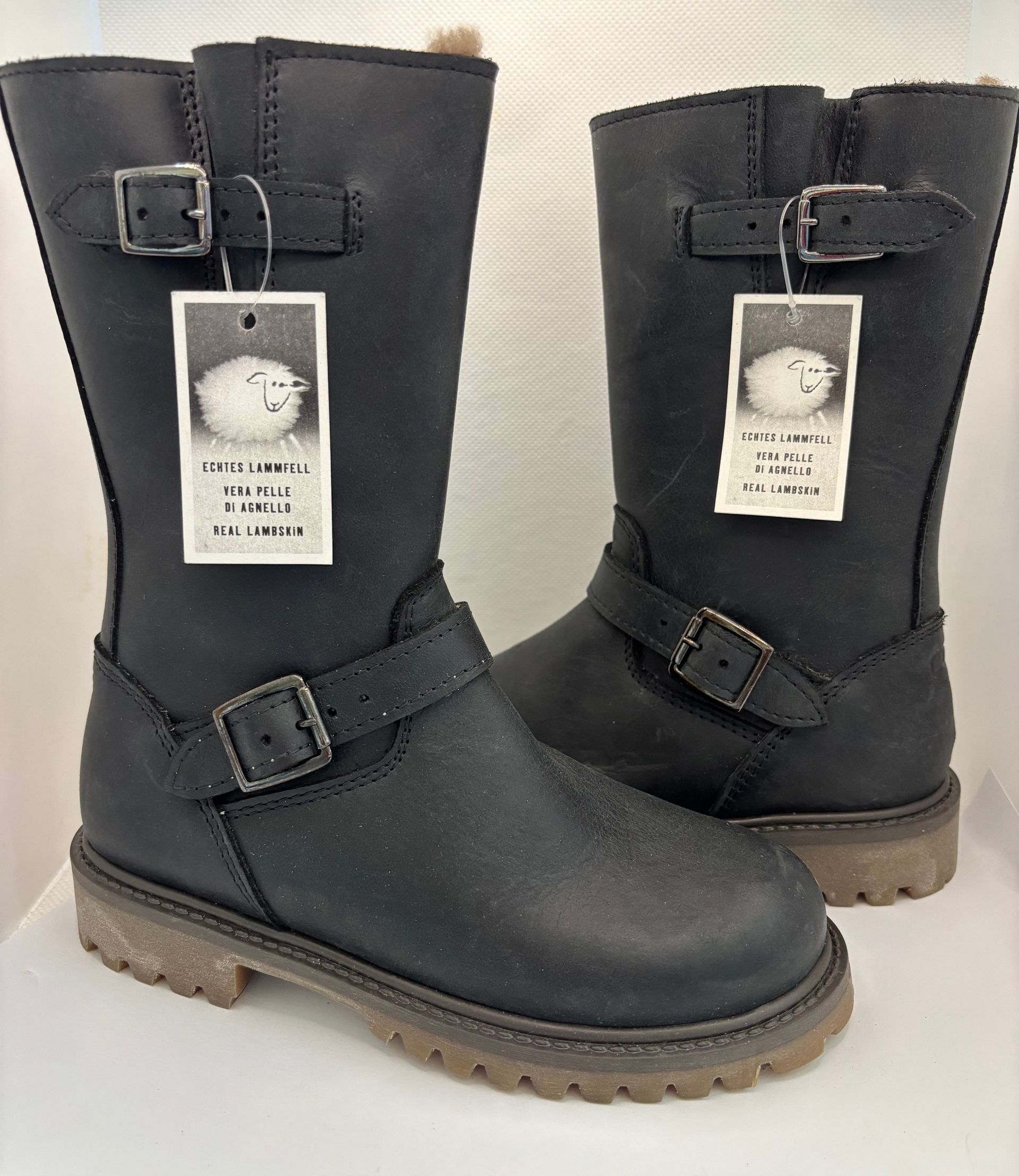 STIVALETTO BAMBINA MIS 31 VERA PELLE FODERA