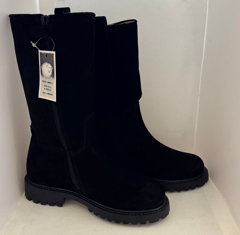 STIVALETTO BAMBINA MIS.31 NUBUK SCAMOSCIATO