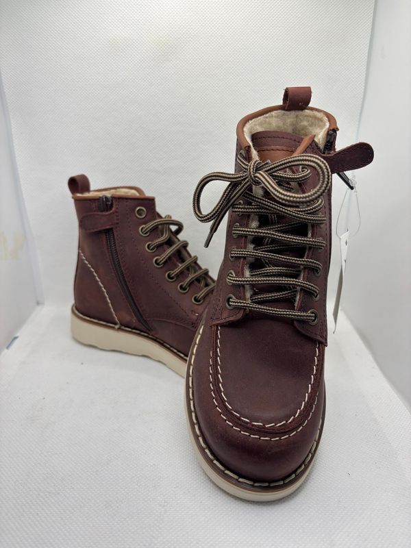 STIVALE MOCASSIMO MIS.31 TDM FODERA INTERNA VELA LANA