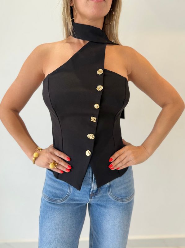 Elegant Black Top