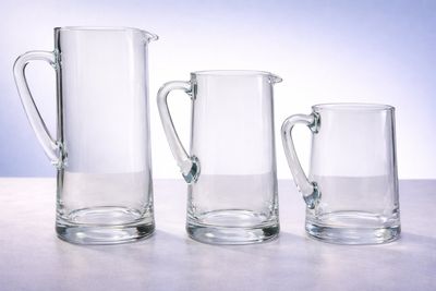 Mundgeblasene Kristallglas-Karaffe Tarik in drei Größen