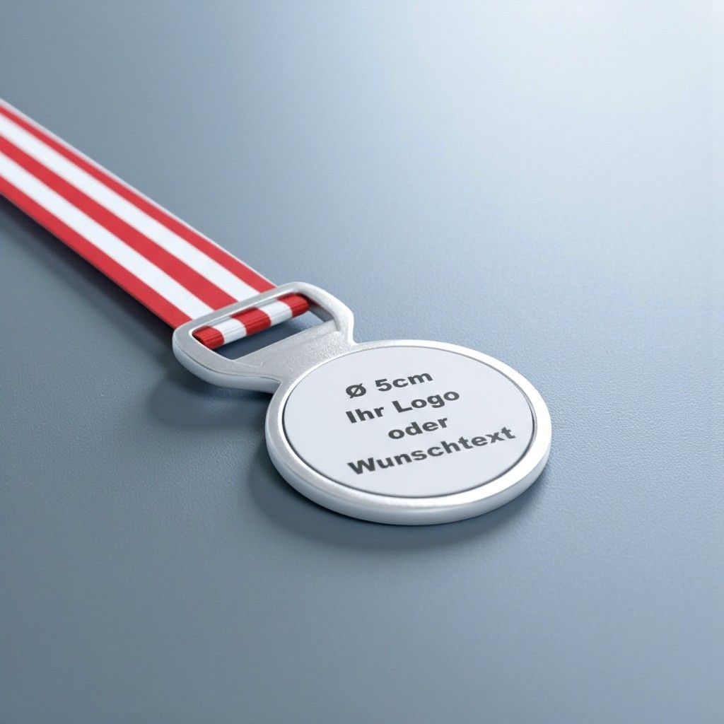 Kapselheber „Medaille“ aus Metall | ab € 3,00 Kapselheber Medaille aus Metall mit individueller Gestaltung