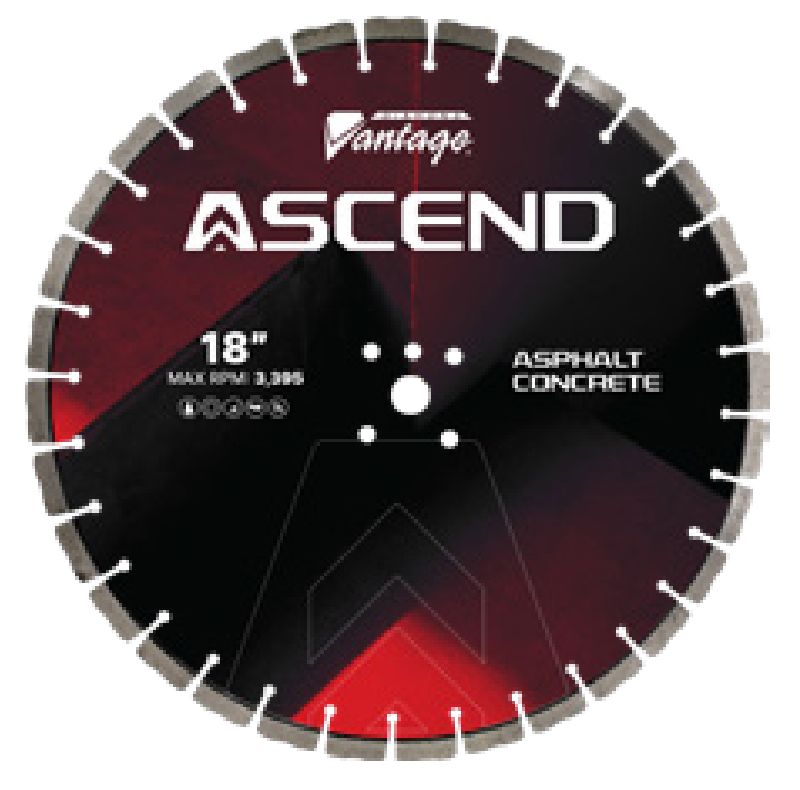 Diamond Vantage Ascend Heavy Duty Concrete Diamond Blade