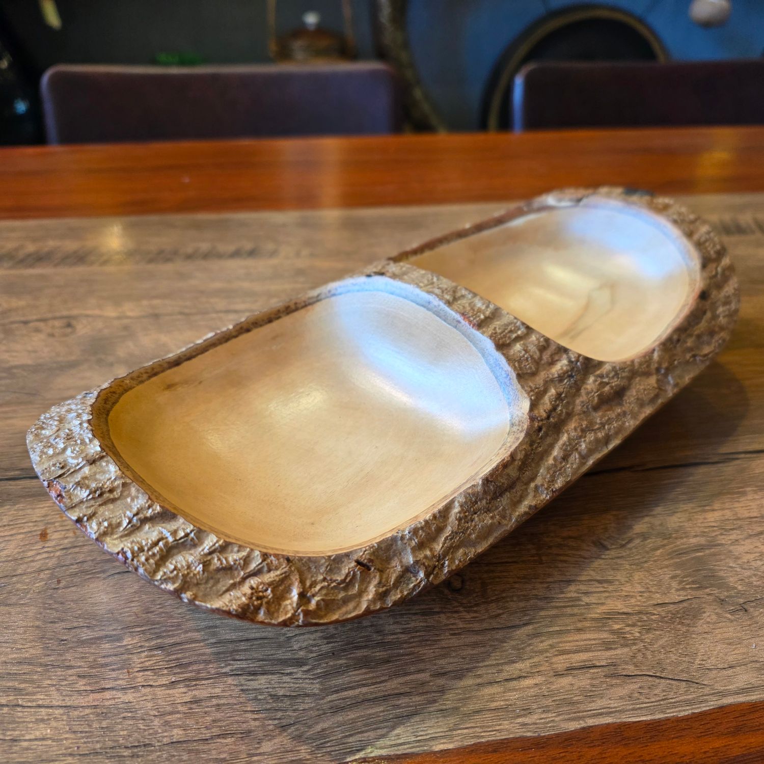 Mango Wood Bowl (duo bowl)