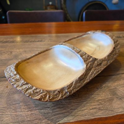 Mango Wood Bowl (duo bowl)