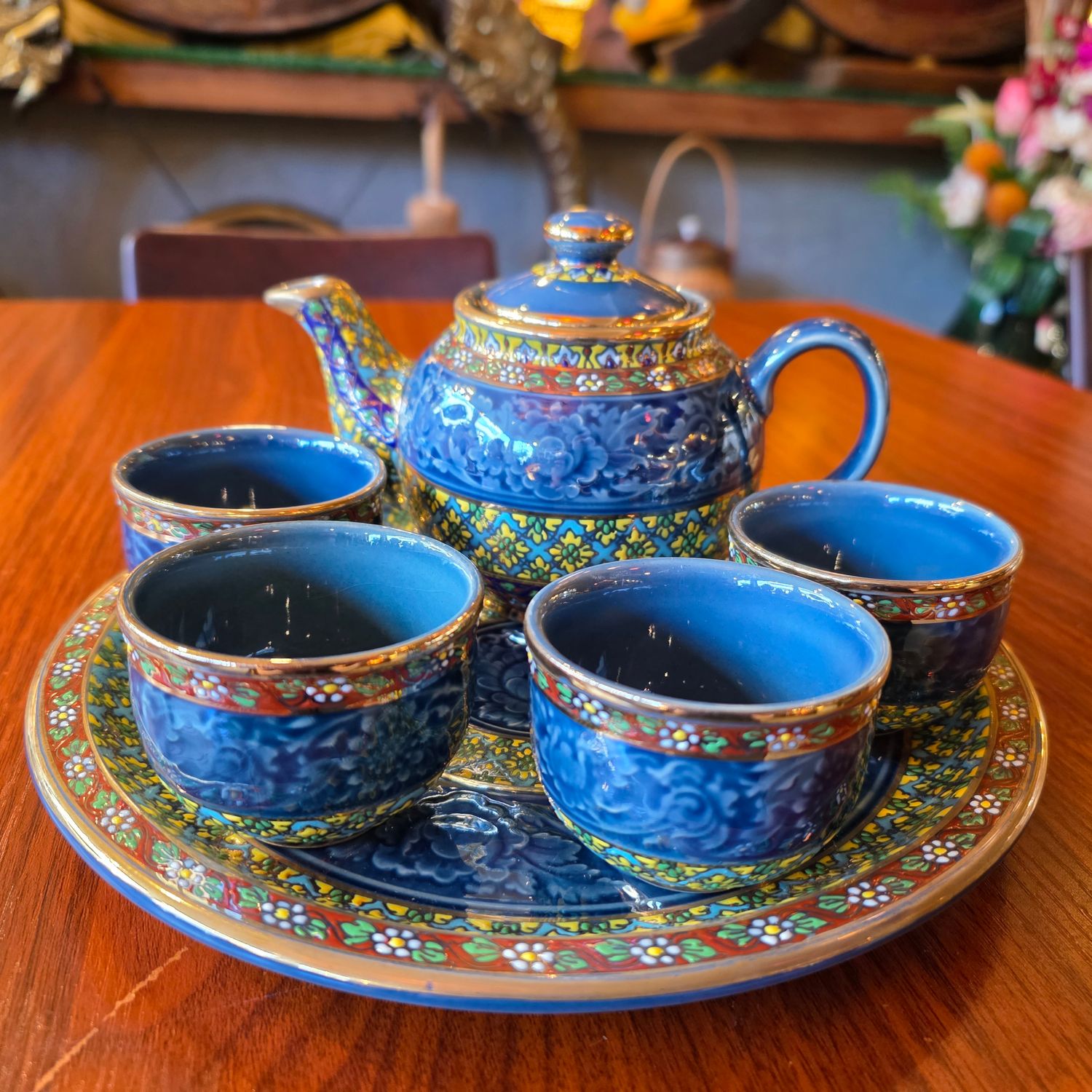 Benjarong Tea set - D