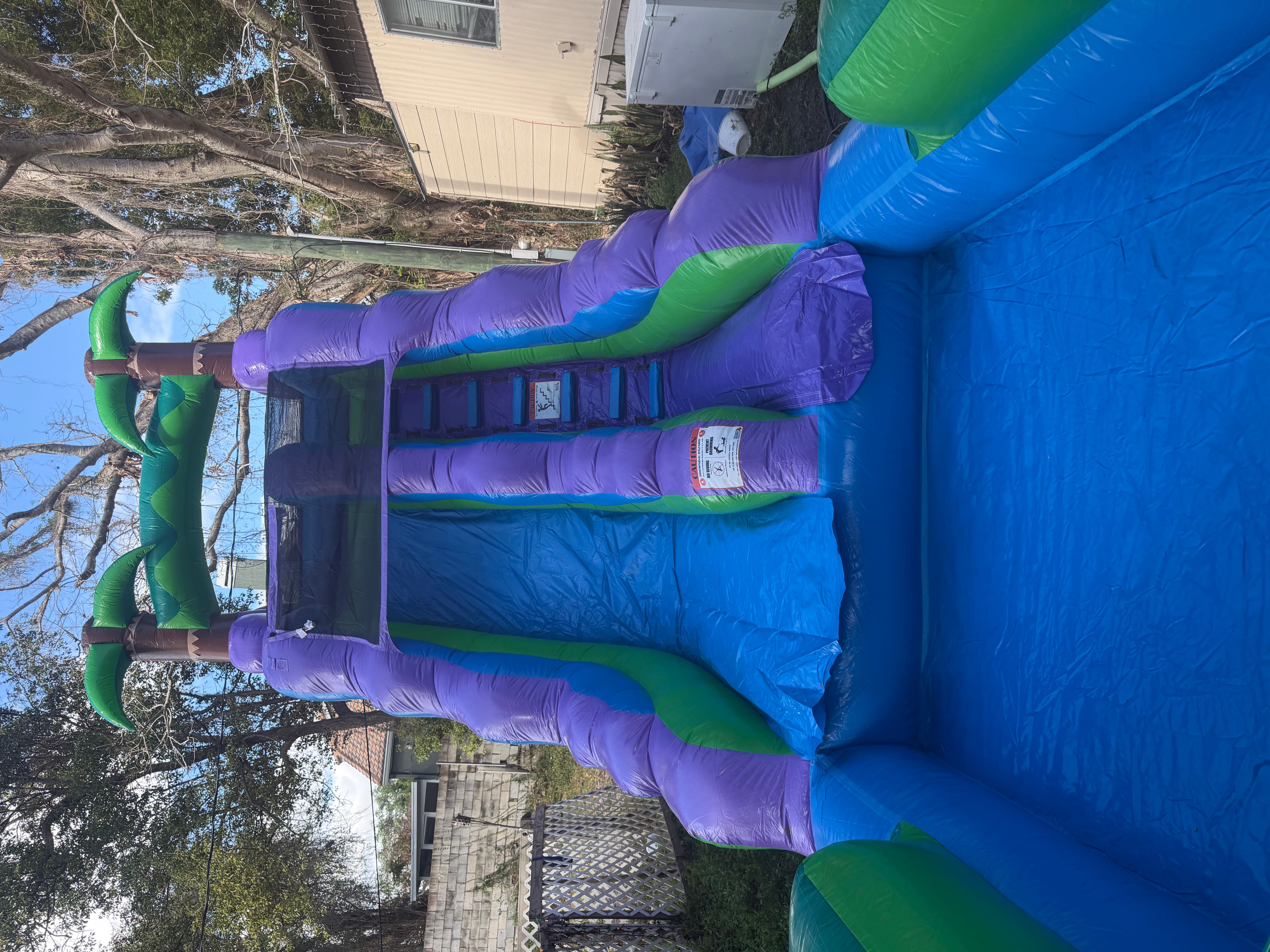 16ft tropical waterslide